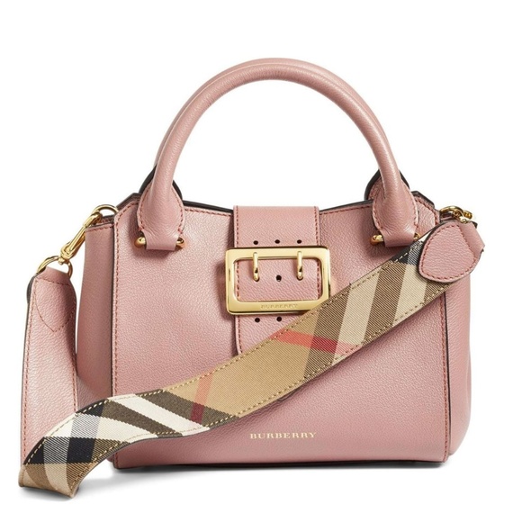 BURBERRY Small Buckle Leather Crossbody - Picture 5 of 5